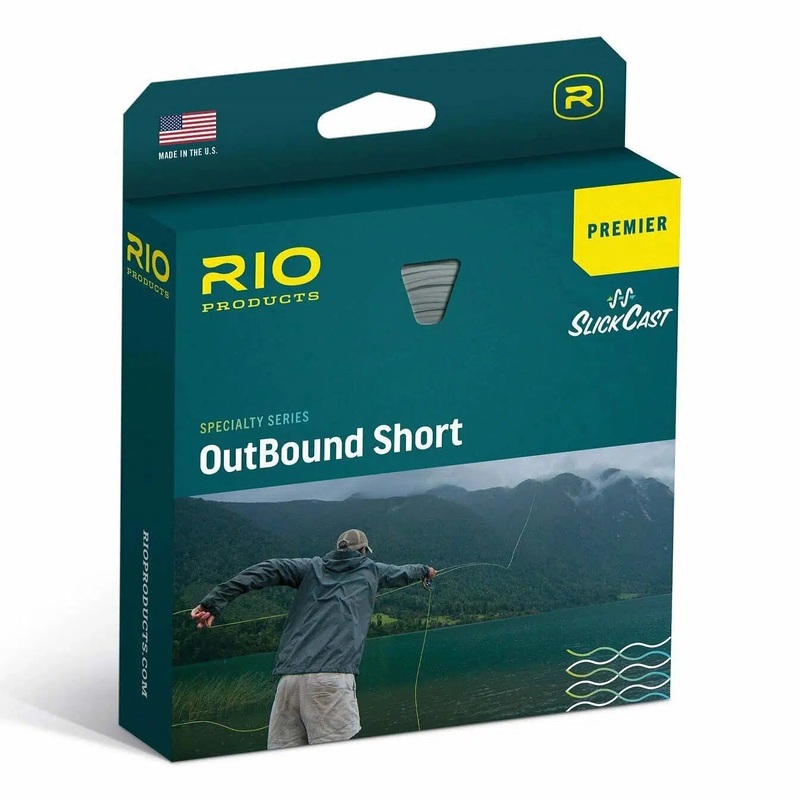 Rio Premier Outbound Short Hover Intermediate Fly Line WF7F/H/I Clear/Moss/Ivory