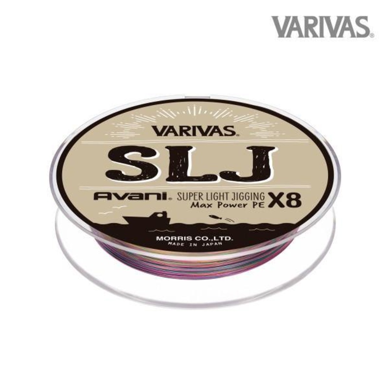 VARIVAS SLJ MAX Power PE X8 150m #0.4-0.1mm-10Lbs