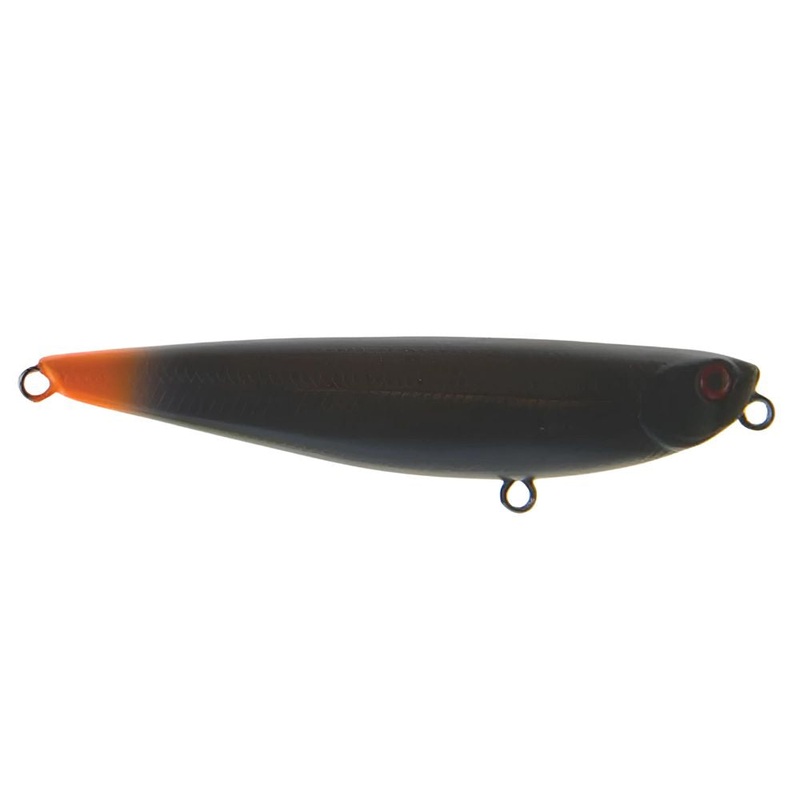 Atomic Hardz K9 Walker Lure 60mm BLACK HOT TAIL