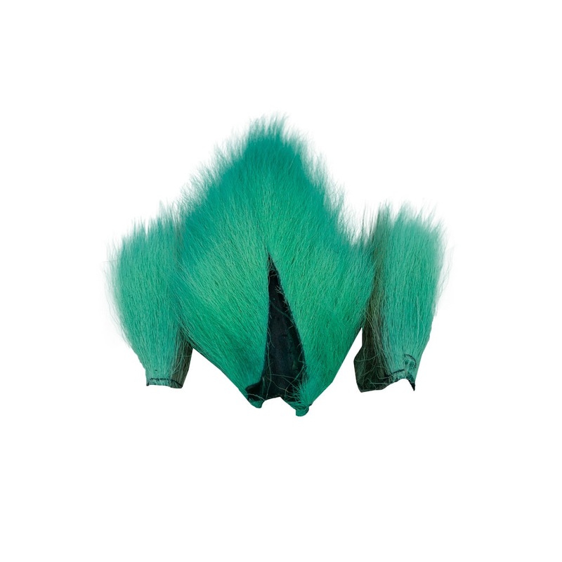 BUCKTAIL TRIM BLACK