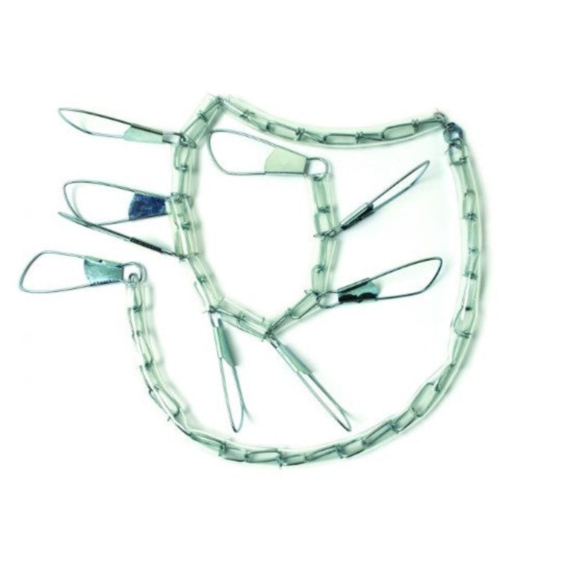 Eagle Claw 9 Snap Vinyl Coated Chain Stringer