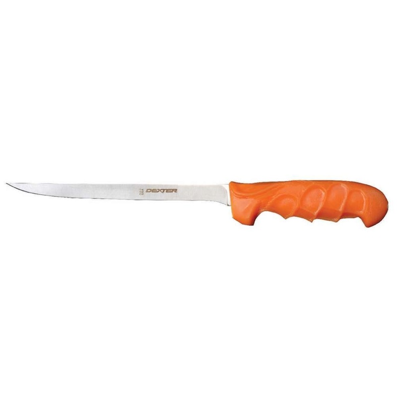 Dexter Outdoors UR-Cut Moldable Handle Flexible Fillet knife with Sheath 6 in