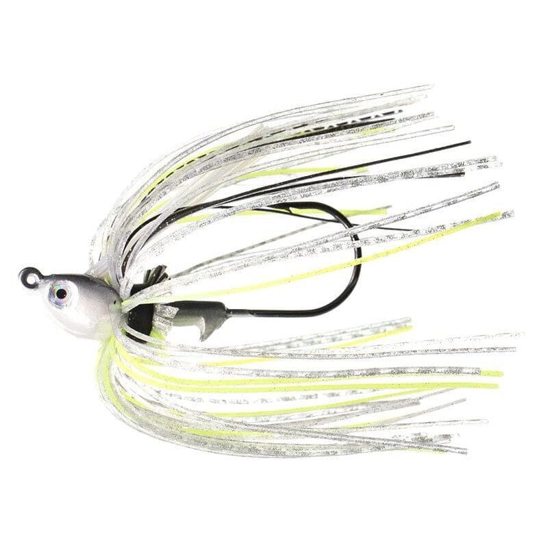 Dirty Jigs Finesse Swim Jig Chartreuse Shad 1/4 oz