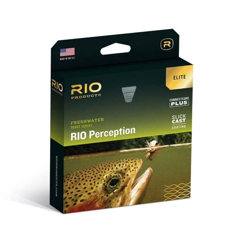 Rio Elite Perception Fly Line Green/Camo/Grey WF4F
