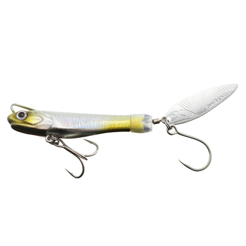 Issei Umitaro sakana spin Metal jig 20g #001 Glow Shirasu