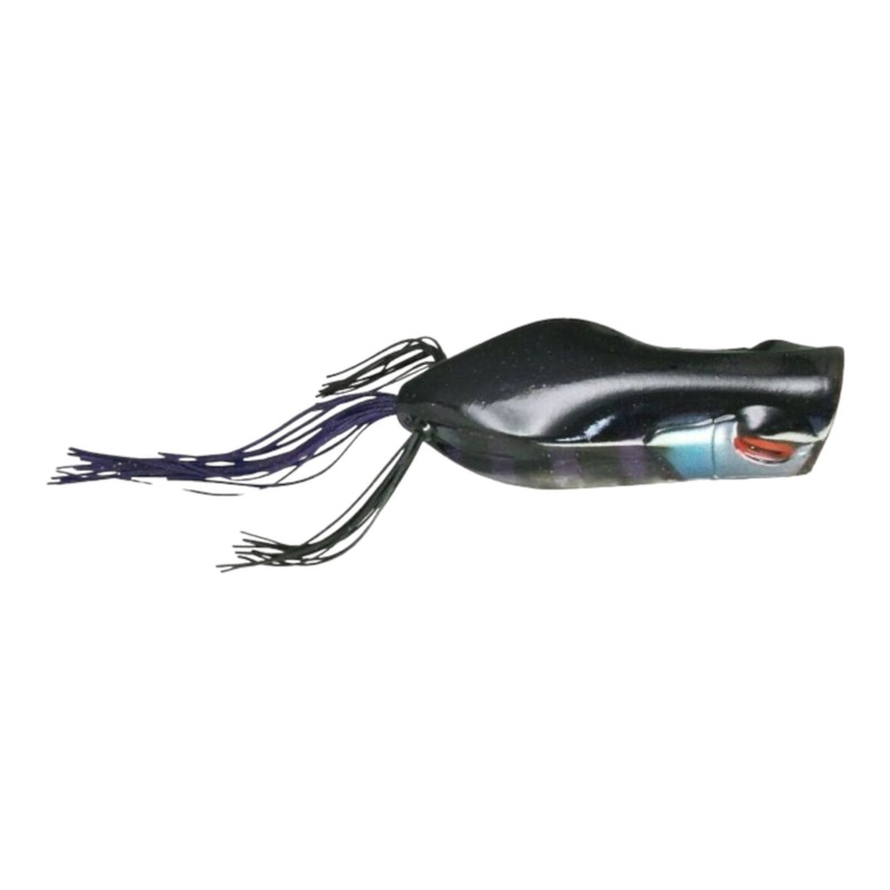 Jackall Gavacho Popping Frog Black Gill