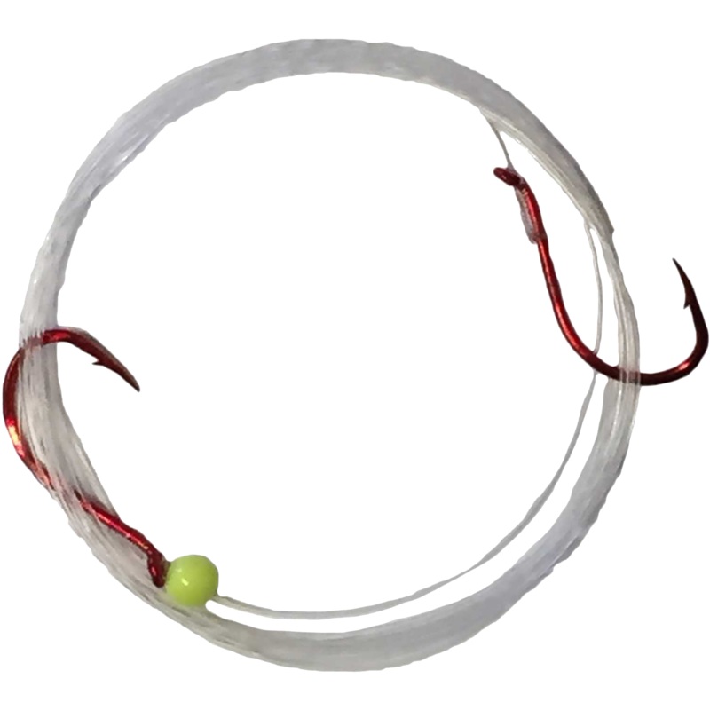 Quick Change Live Bait Rigs – 15 Pack 1-Hook Black Nickle #1