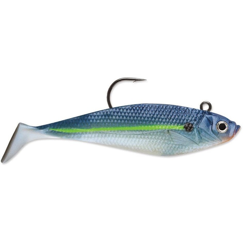 Storm Wildeye Swim Shad Blue Steel Shad 3″ 3pk