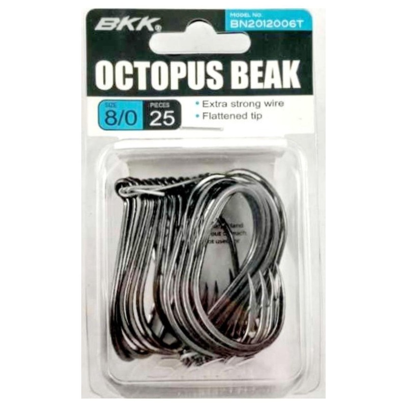 BKK Octopus Beak Hooks 25 Pack 7/0