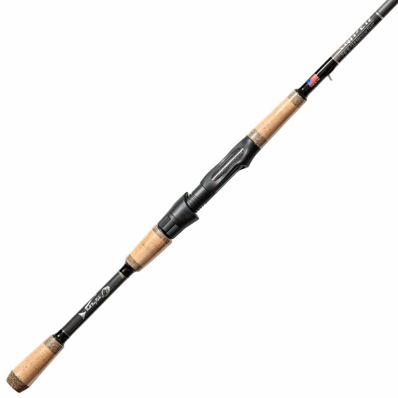 Bull Bay Sniper Spinning Rod 7ft Medium Light Fast 5-10lb