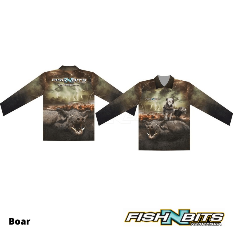 Fish N Bits – Boar Shirt K 8