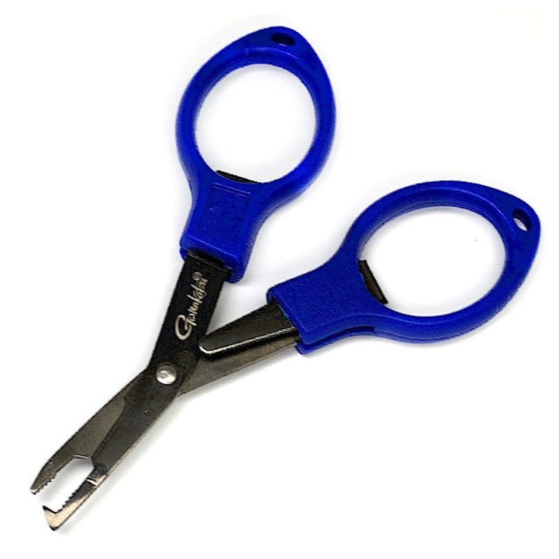 Gamakatsu Folding Braid Scissors with Split Ring Opener