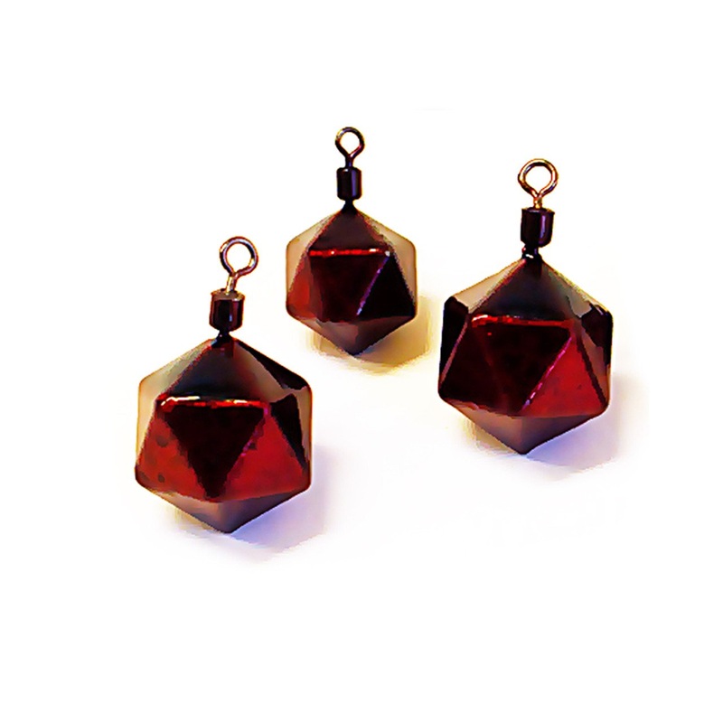 Plombs “Jig-Rig” col. Rouge – 10 pc 5grm – 10 pc