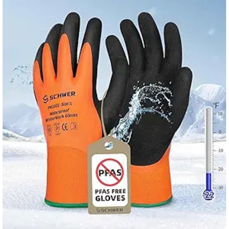 Schwer Freeze Guard Winter Work Gloves XL