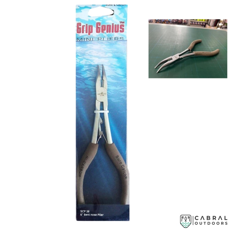 SureCatch Grip Genius Bent Nose Mini Pliers SCP38 | 6