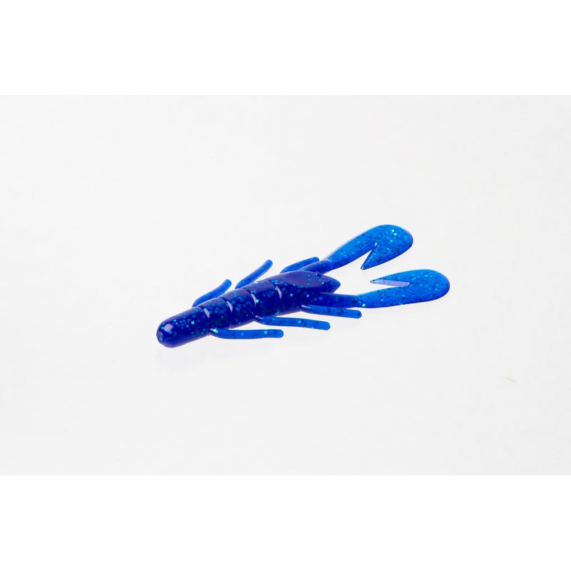 Zoom Mag UV Speed Craw 4.25″ 10pk Black Red Glitter