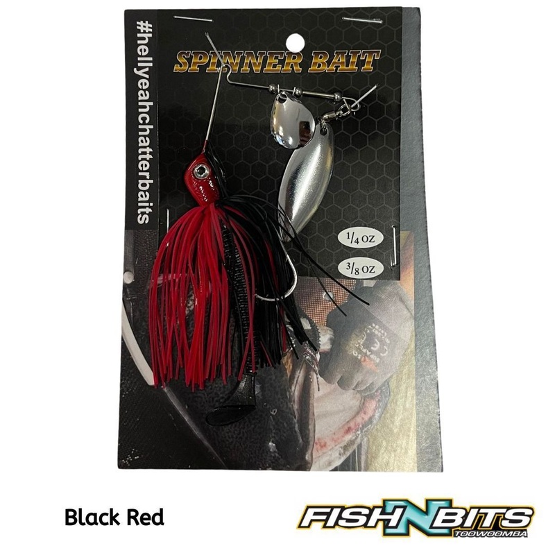 Hell Yeah – Spinnerbait 3 Black Purple 1/2