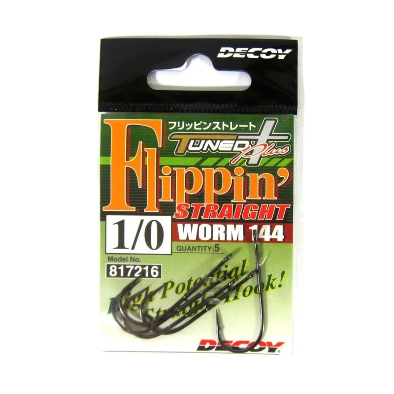 Hook – Decoy – Flippin Straight Worm 144 1/0