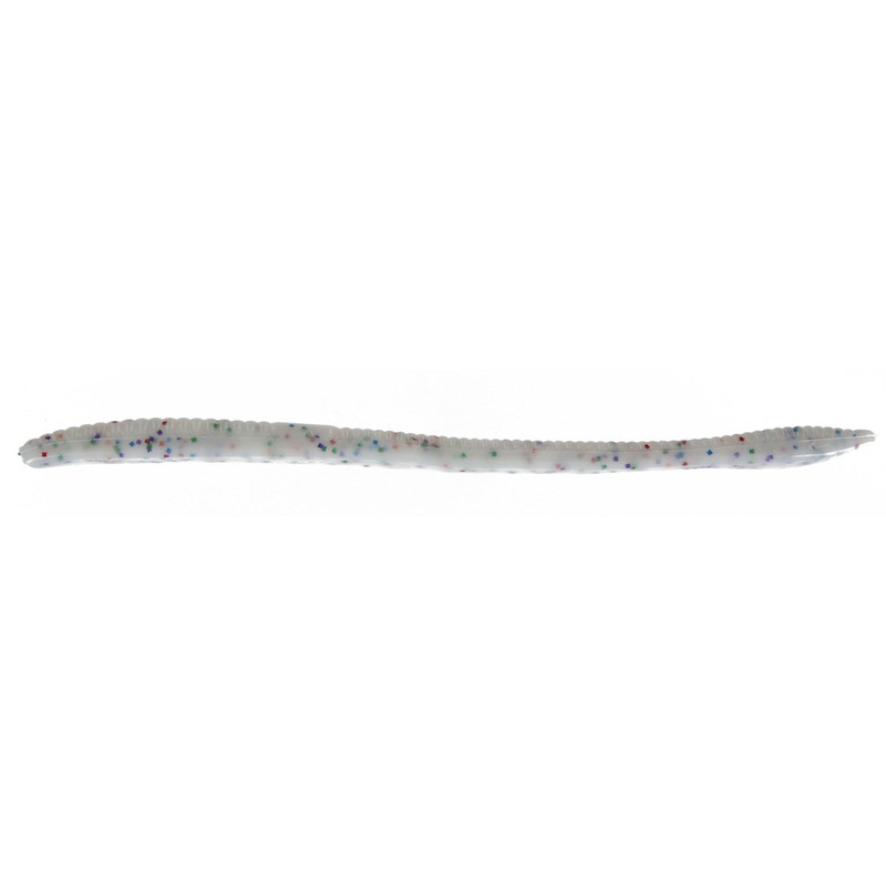 Zoom Bait 6.5″ Trick Worm – 20PK Glimmer Blue