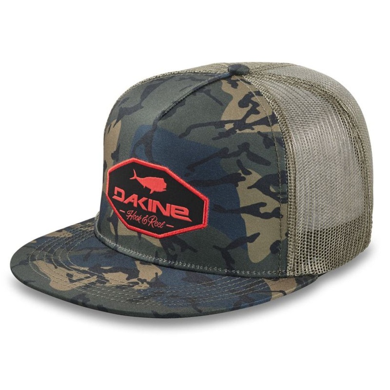 Dakine Pursuit Flat Bill Trucker Cap CAMO