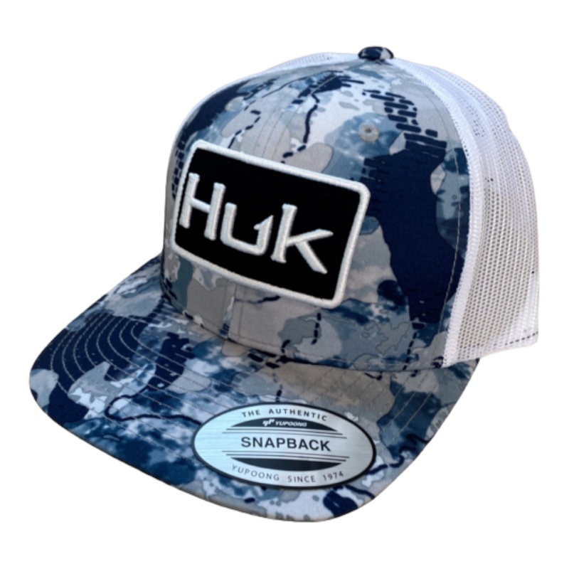 Huk H3000256 Hukd Up Angler Refraction Trucker Hat Bluefin (976)