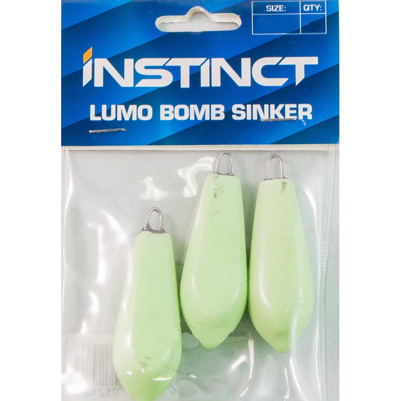 Instinct Lumo Bomb Sinkers Bulk Value Pack 1 1/2 oz