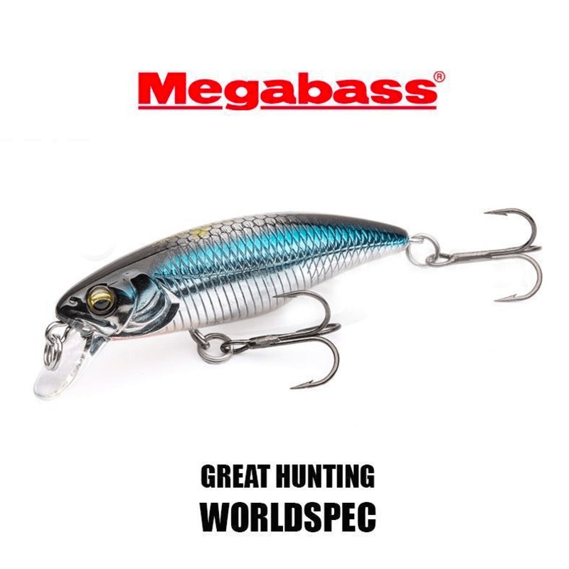 MEGABASS GREAT HUNTING WORLDSPEC 48(F) – 4.8cm FUJI WHITE