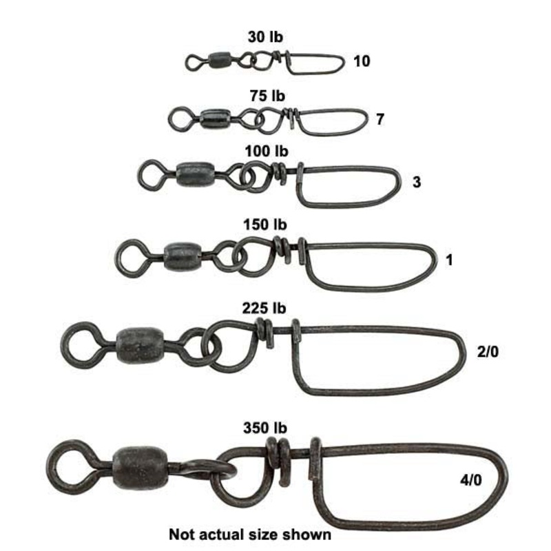 Sampo Coastlock Snap Swivels 1