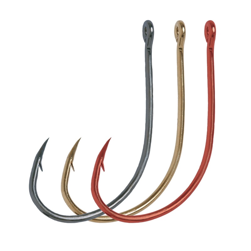 Lazer Sharp Steelhead/Walleye Wide Gap Hook Bronze 6 100