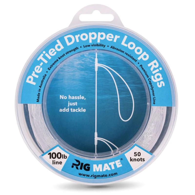 Rig Mate Pre Tied Paternoster Loop Leader 100lb