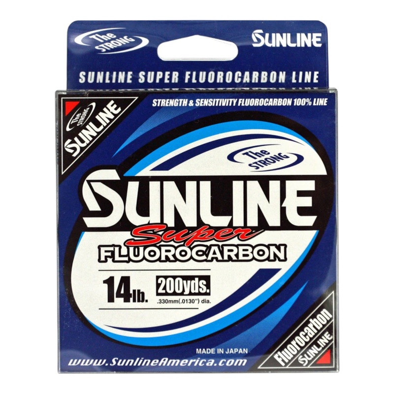 Sunline Super Fluorocarbon – 200 Yds 8 lb