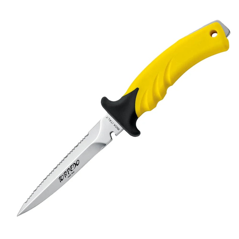 Torpedo 11 SS Knife Yellow Grip