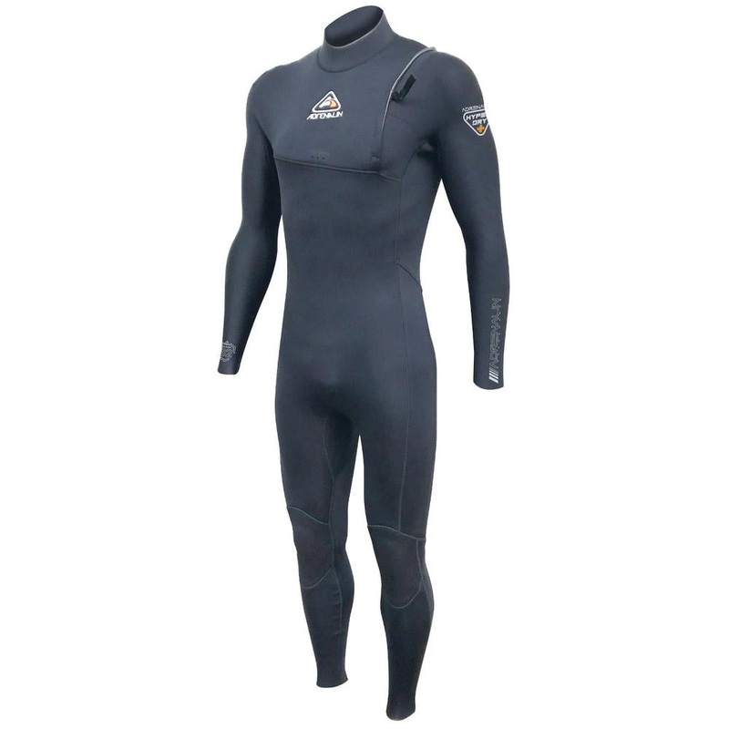 Adrenalin Hyperdry Plus Steamer Wetsuit Black Large