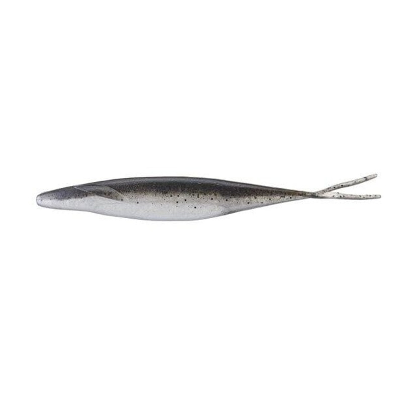 Deps Sakamata Shad Soft Jerkbait Salt Pepper Clear 103 5″ Heavy Weight 6pk