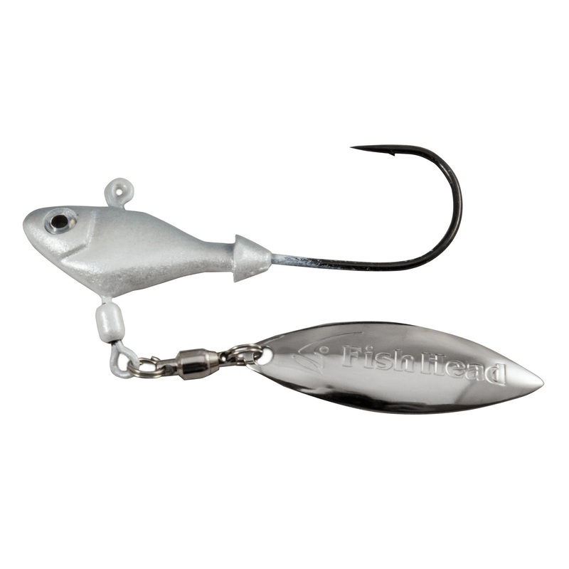 Fish Head Spin Albino 3/16 oz