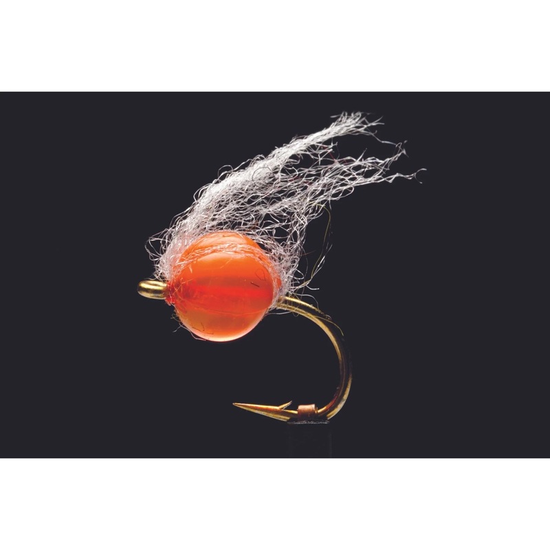 Otter’s Soft Egg Tangerine Freshwater Fly #12