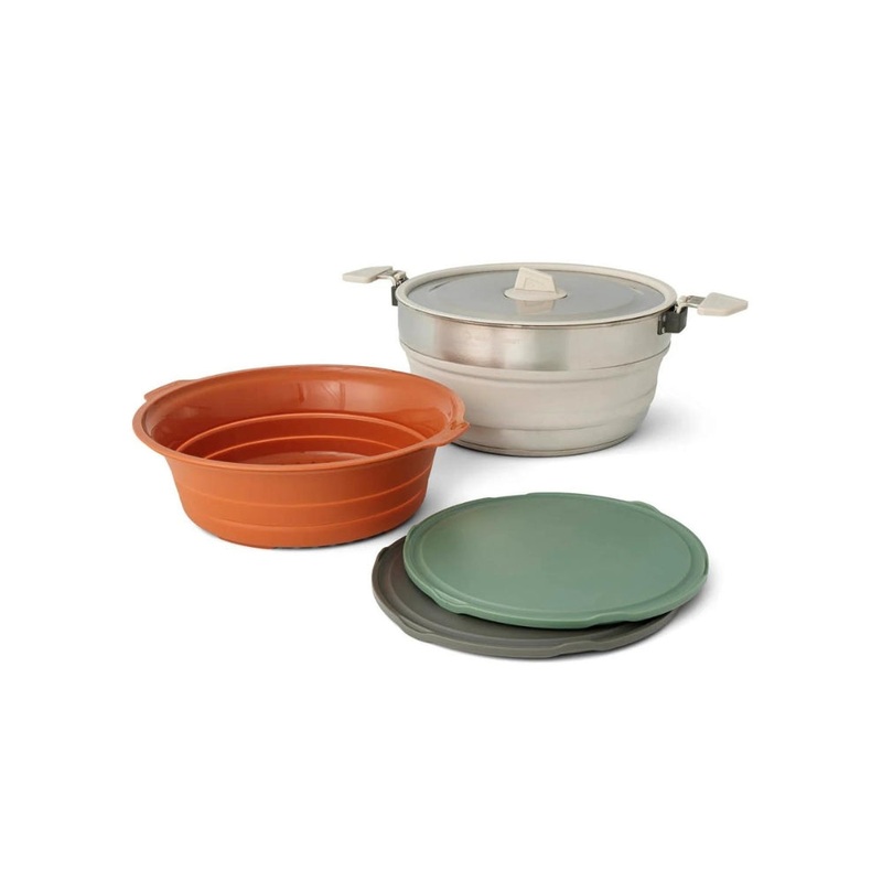 Sea To Summit Detour Essentials Camp Kitchen Kit 4 Piece