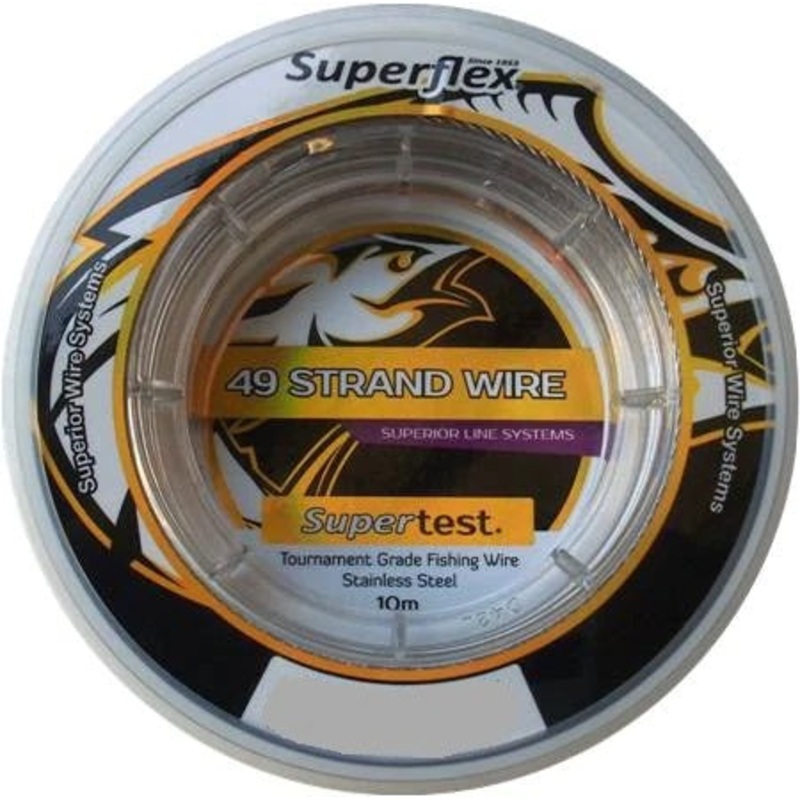 Superflex Supertest 7×7 Premium Multi Strand Rigging Fishing Wire 135lb
