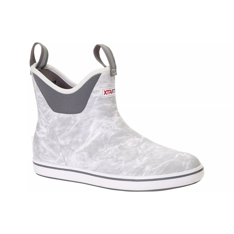 Xtratuf Men’s Mossy Oak Elements 6 in Ankle Deck Boots Mossy Oak Bone Fish 8