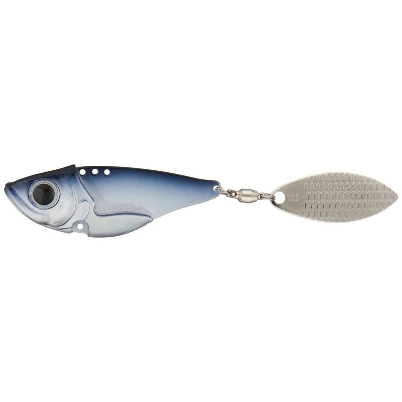 Damiki Vault Blade Tail Spinner Black Holo 42 1/4 oz