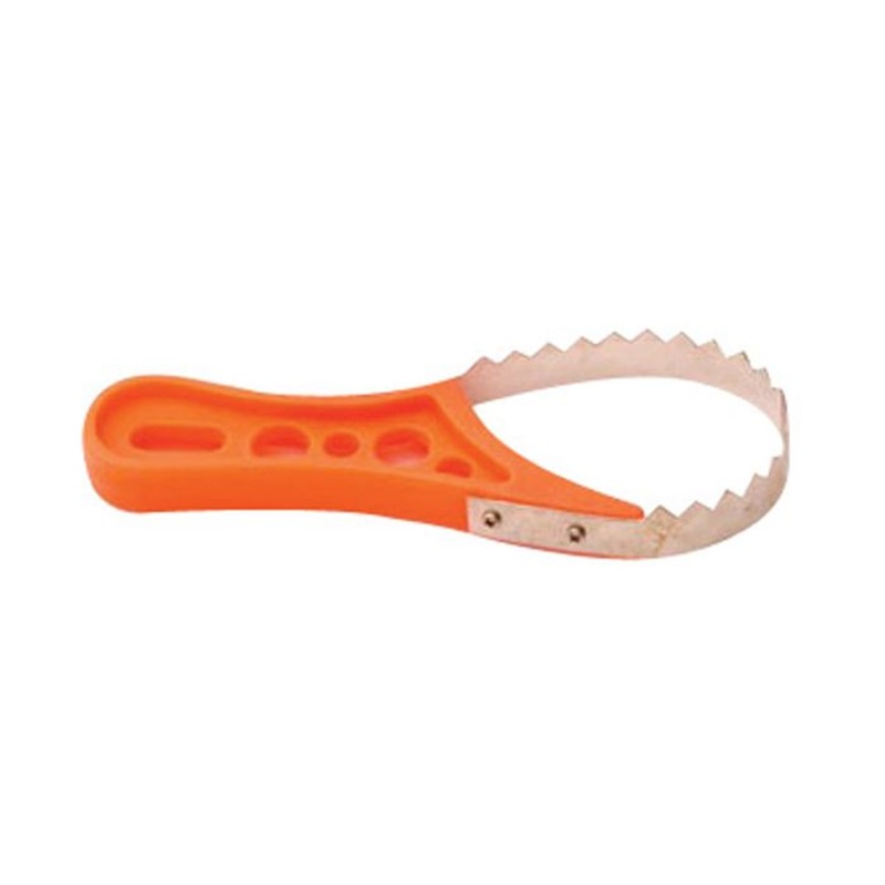 Jarvis Walker Stainless Steel Round Scaler 8inch Neon Orange