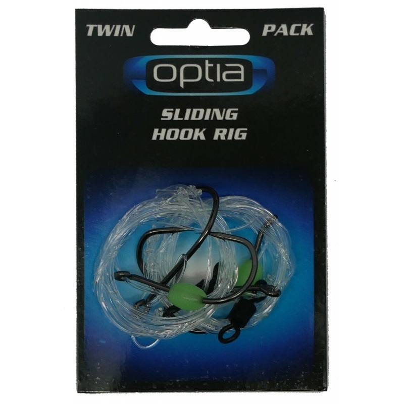 Optia OP118C Pre Tied Sliding Hook Snapper Rig – 2 Pack
