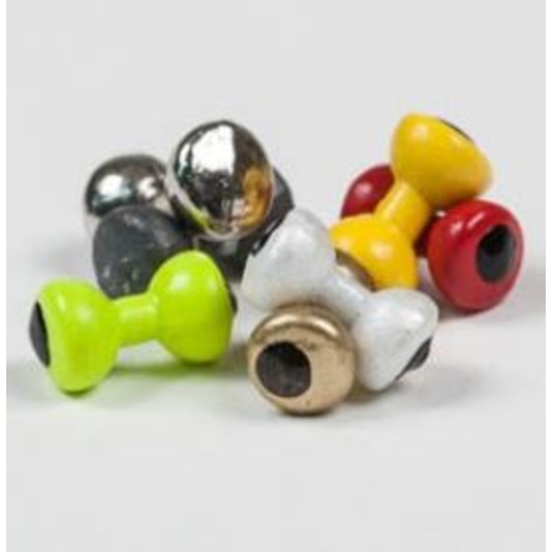 Wapsi Painted Dumbbell Eyes 10Pk Small Pearl