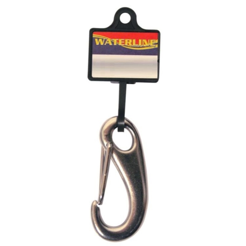 Waterline Cast Snap Stainless Steel Hook 100mm