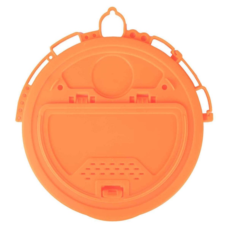 Challenge Plastic Products Deluxe Bright Orange Five Gallon Bucket Lid