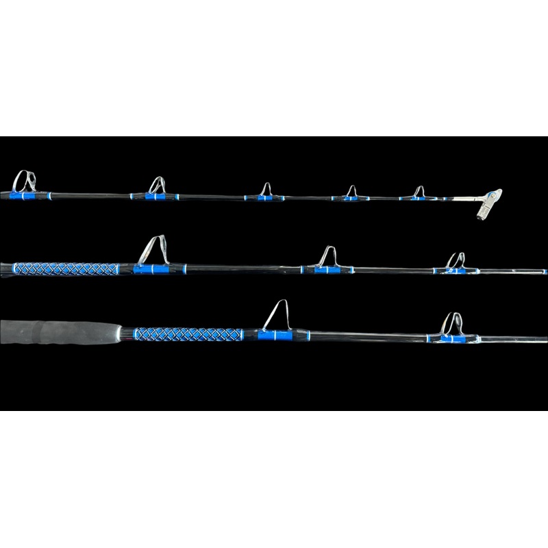 Dogfish Stik Deep Drop 80-130lb Bent Butt Rod Rod with #4 Bent Butt