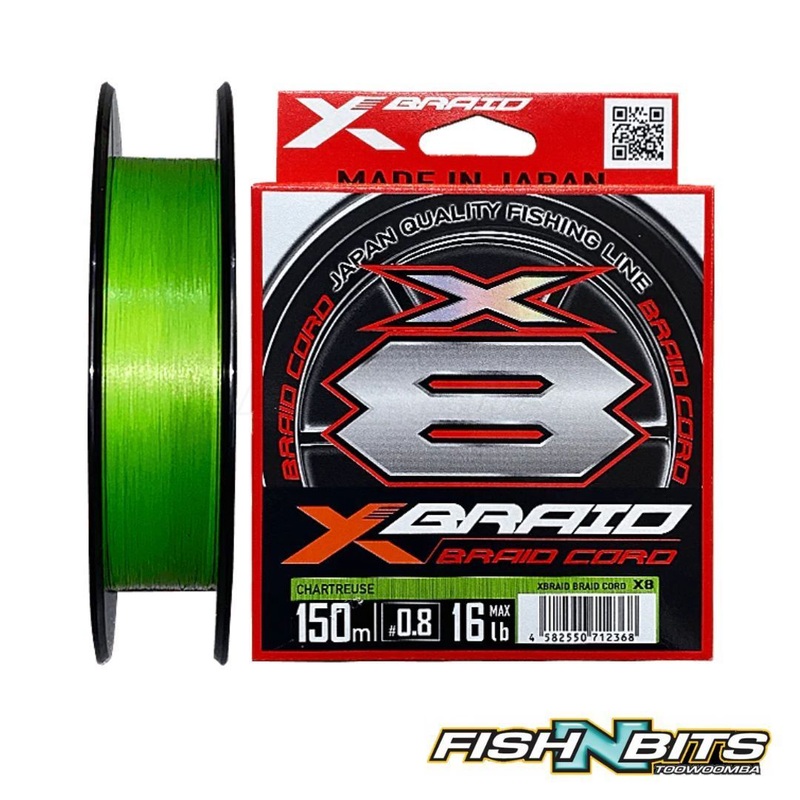 YGK – X-Braid Cord X8 300m 50lb