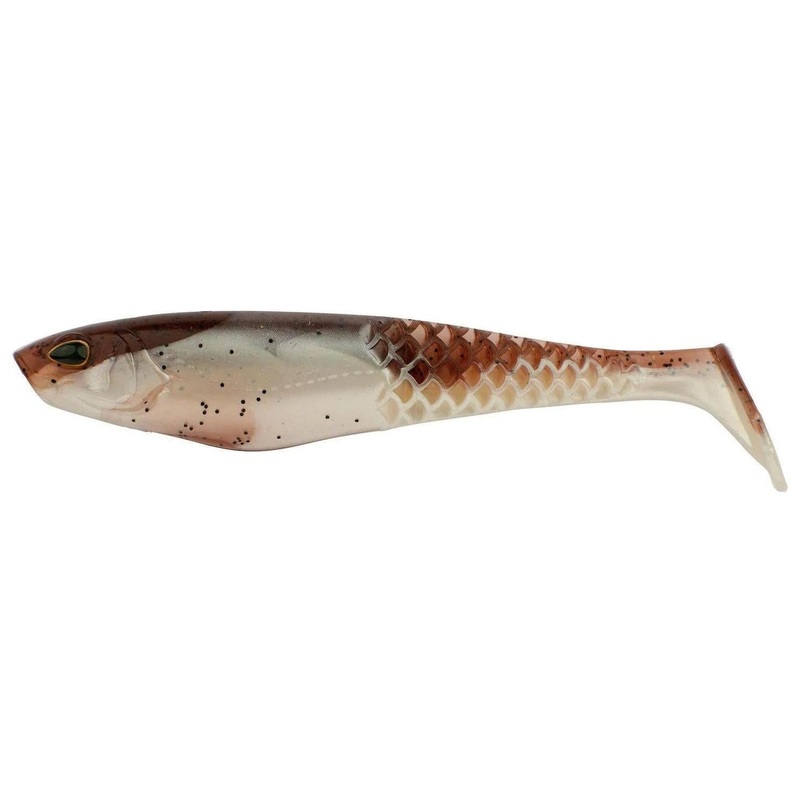 Berkley PowerBait Unrigged CullShad Swimbait Green Pumpkin Pearl White 5″ 3pk