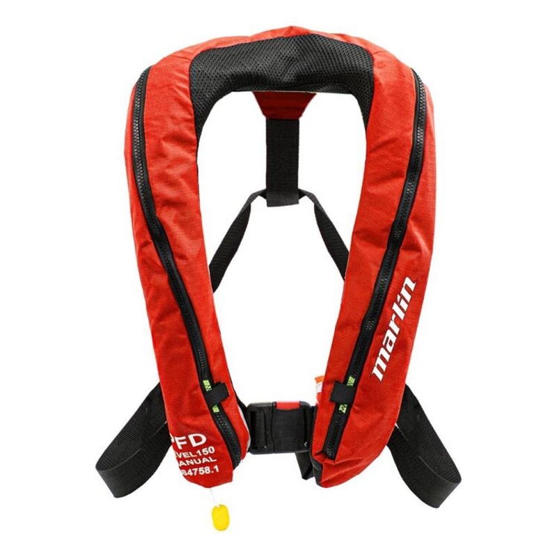 Marlin Adult 360D Red Inflatable PFD –  L150 Red