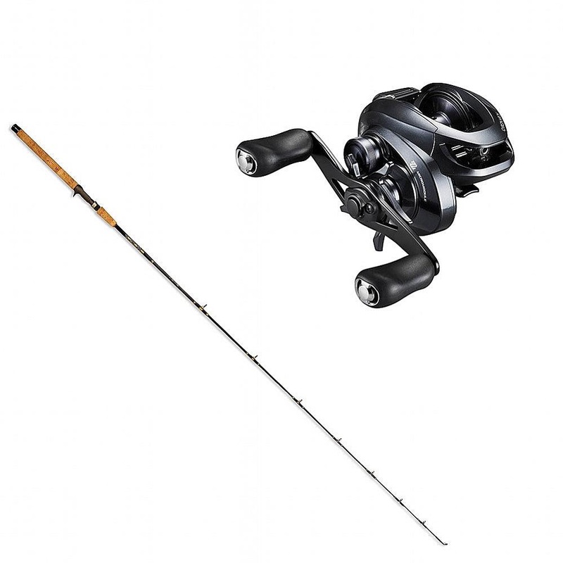Shimano Chronarch G 151 HG with PGC 8-17 7’0″ CHAOS Gold Combo